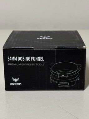 KNODOS 54mm Dosing Funnel and Puck Screen Set